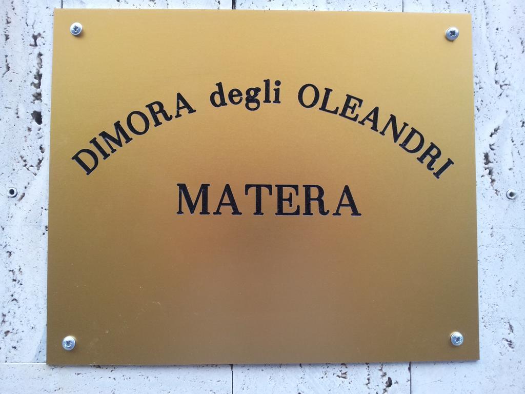 Ferienwohnung Dimora Degli Oleandri Matera Exterior foto